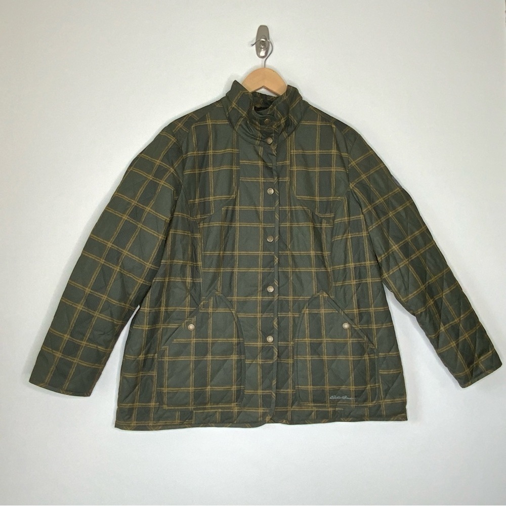 NWT Eddie Bauer Olive Green Year Round Field Jacket - 1X
